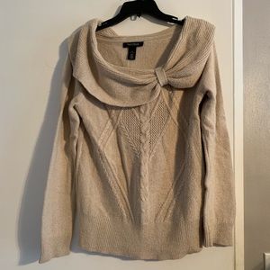 White & Black sweater